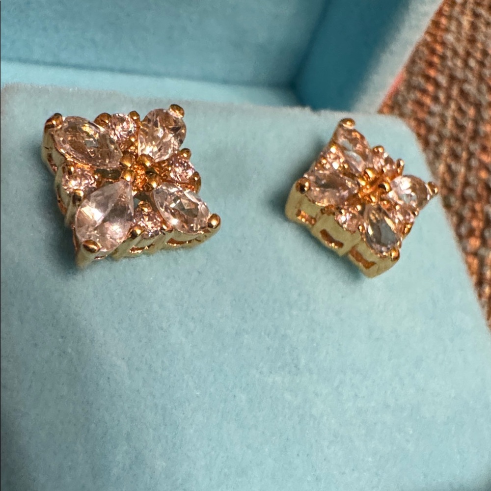 3072 Swarovski Crystal Elements Post Earrings - image 4